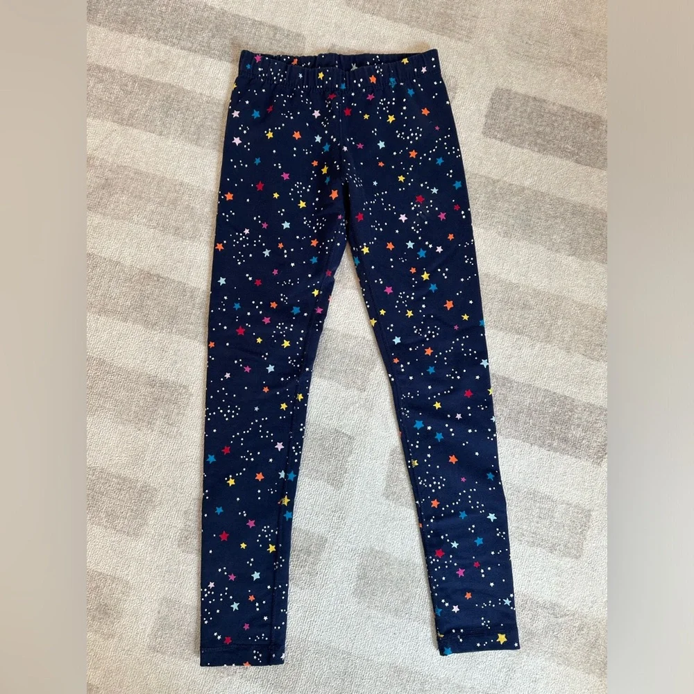 Hanna Andersson Bundle- Three Pairs of Leggings Strawberry, Stars, Dots Sz 12